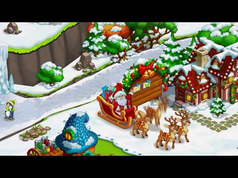 Screenshot 1 for Farm Snow Happy Christmas Story With Toys Santa 1.62 MOD APK