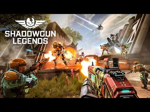 Screenshot 1 for SHADOWGUN LEGENDS New FPS and RPG shooter 0.7.5 MOD APK + Data