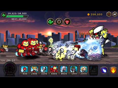 Screenshot 1 for HERO WARS Super Stickman Defense 1.0.6 MOD APK