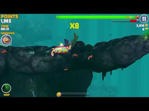 Screenshot 1 for Hungry Shark Evolution 6.4.6 MOD APK