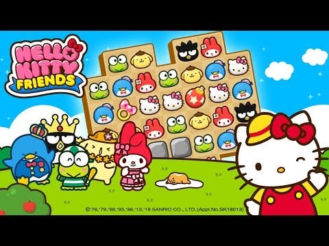 Screenshot 1 for Hello Kitty Friends Tap Pop Adorable Puzzles 1.4.5 MOD APK