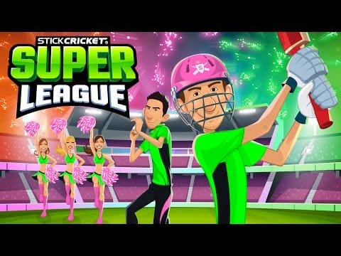 Screenshot 1 for Stick Cricket Super League 1.3.5 MOD APK