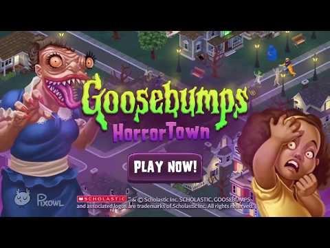 Screenshot 1 for Goosebumps HorrorTown Monsters City Builder 0.3.1 MOD APK