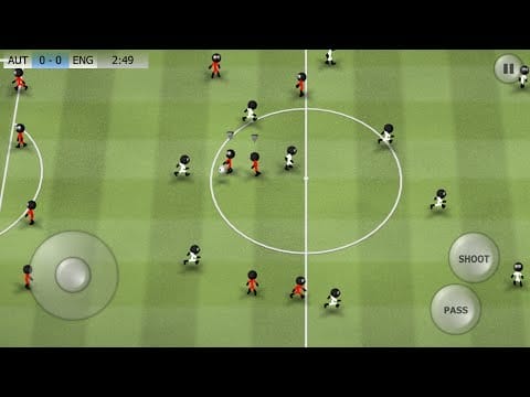 Screenshot 1 for Stickman Soccer Classic 3.1 MOD APK Unlimited Money
