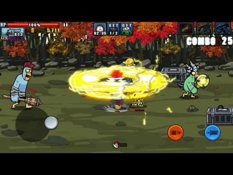 Screenshot 1 for Chicken Warrior Zombie Hunter 1.0.5 MOD APK
