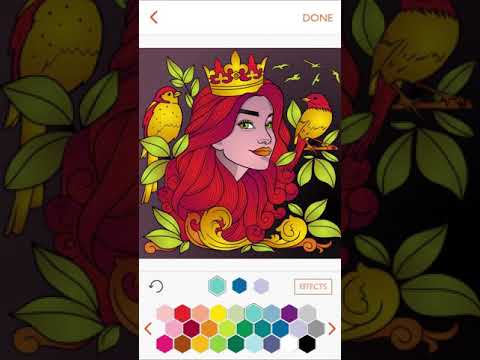 Screenshot 1 for Colorfy Coloring Book for Adults Free Plus 3.7 APK