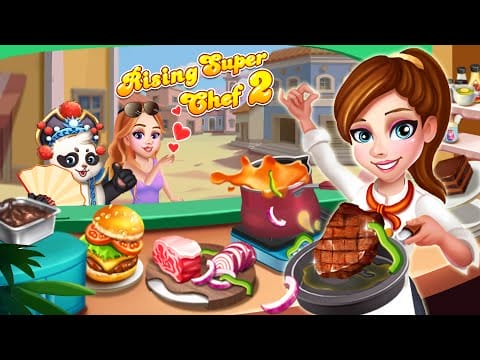 Screenshot 1 for Rising Super Chef 2 Cooking Game 2.7.2 MOD APK + Data