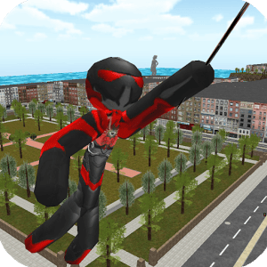 Stickman Rope Hero 1.2 MOD Unlimited Coins