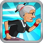 Angry Gran Run Running Game 1.63 MOD APK icon