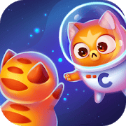 Space Cat Evolution Kitty collecting in galaxy 2.4.9 MOD APK icon