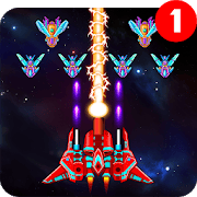 Galaxy Attack Alien Shooter 7.40 MOD APK (Unlimited Crystals + Money) icon