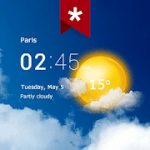 Transparent clock weather Ad-free 3.12.01 Subscribed