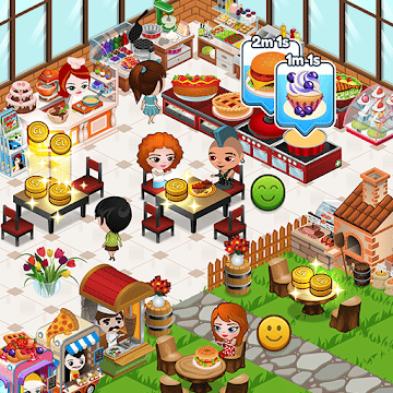 Cafeland World Kitchen 2.1.11 MOD  (Unlimited Money) icon