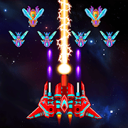 Galaxy Attack Alien Shooter 19.4 MOD (Infinite Crystals + Money) icon