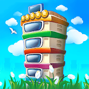 Pocket Tower Building Game & Megapolis Kings 3.8.7.3 MOD (Unlimited Money) icon