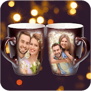 Coffee Cup Dual Photo Frame 1.0.2 Ad Free icon