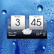 Digital clock & world weather Premium 5.60.1.4 icon