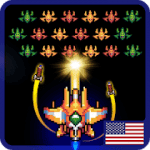 Galaxiga Classic 80s Arcade Space Shooter 13.9 Mod Unlimited Coin / Gems icon