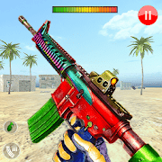 Shooting Games 3D Cover Fire Real Commando Free 1.3 Mod god mode