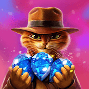 Indy Cat Match 3 Puzzle Adventure v1.86 Mod free shopping icon
