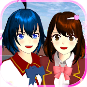 SAKURA School Simulator 1.042.03 MOD APK Unlocked icon
