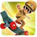 Little Singham Super Skater 1.0.317 MOD APK Unlimited Spins icon