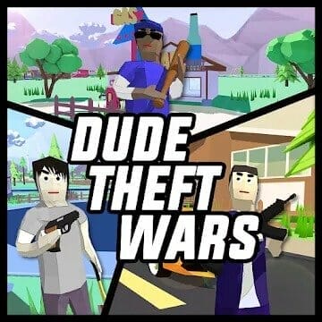 Dude Theft Wars Offline games 0.9.0.9c2 MOD APK Unlimited Money icon
