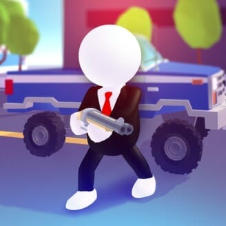 Rage Road Car Shooting Game 1.3.26 MOD APK Unlocked Items icon
