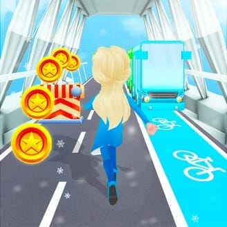 Subway Icy Princess Rush 1.4.2 MOD APK Unlimited Money