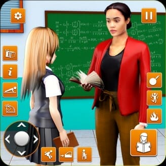 High School Teacher Games Life 1.12.1 MOD APK Unlock All Levels