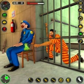 Prison Escape Casino Robbery 2.6 MOD APK Dumb Enemy