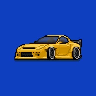 Pixel Car Racer 1.2.5 MOD APK Unlimited Money icon