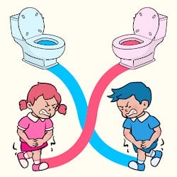 Toilet Rush Race Pee Master Mod APK 2.5.2.1 Unlimited Money icon