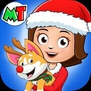 My Town Home Family Doll House 7.00.10 MOD APK Free shopping icon