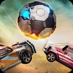 Rocket Car Ball 2.5 MOD APK Unlimited Money icon