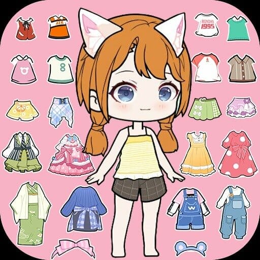 YOYO Doll 4.4.2 MOD APK Money, Unlocked Skins, No ADS icon