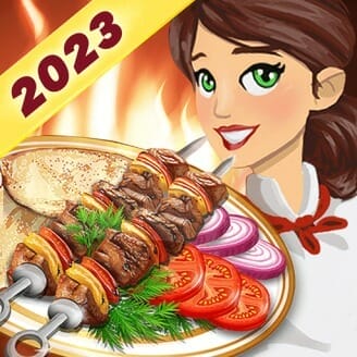 Kebab World Chef Cafe Cooking 2.1.0 MOD APK Unlimited Money icon