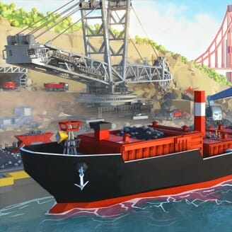 Port City Ship Tycoon 1.30.0 MOD APK Free Rewards icon