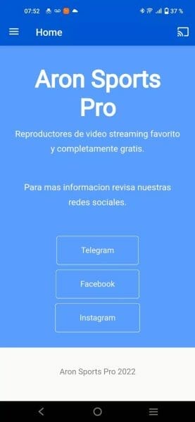 Aron Sport Plus APK APK Home