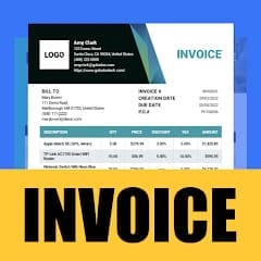 My Invoice Generator Invoice 1.01.96.1226 MOD APK Premium قفل شد icon
