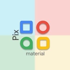 Pix Material Colors Icon Pack 7.PreBuild APK Full Version icon