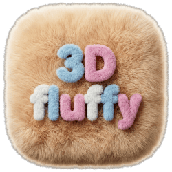 Fluffy 3D Icon Pack MOD APK 1.3.5 Full Version icon