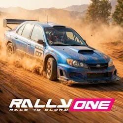 Rally One Race to glory MOD APK 1.69.1 Free Shopping icon