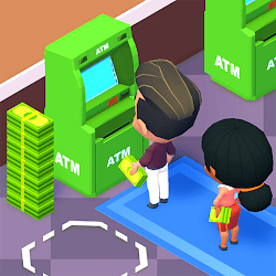Idle Bank Tycoon MOD APK 1.85.0 Unlimited Money icon